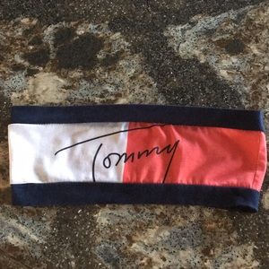 Timmy Hilfiger bandeau strapless bra crop top